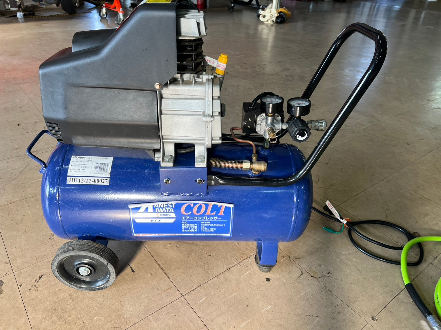 アネスト岩田 中古 コンプレッサ【100V】＊HX4004『茨城店 5729』 – 農 