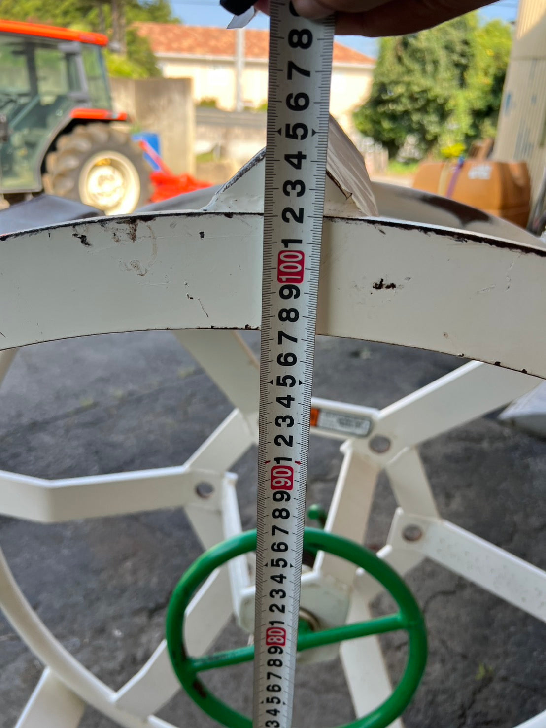 スズテック　中古　カゴ車輪　＊13.6‐24『茨城店　5732』