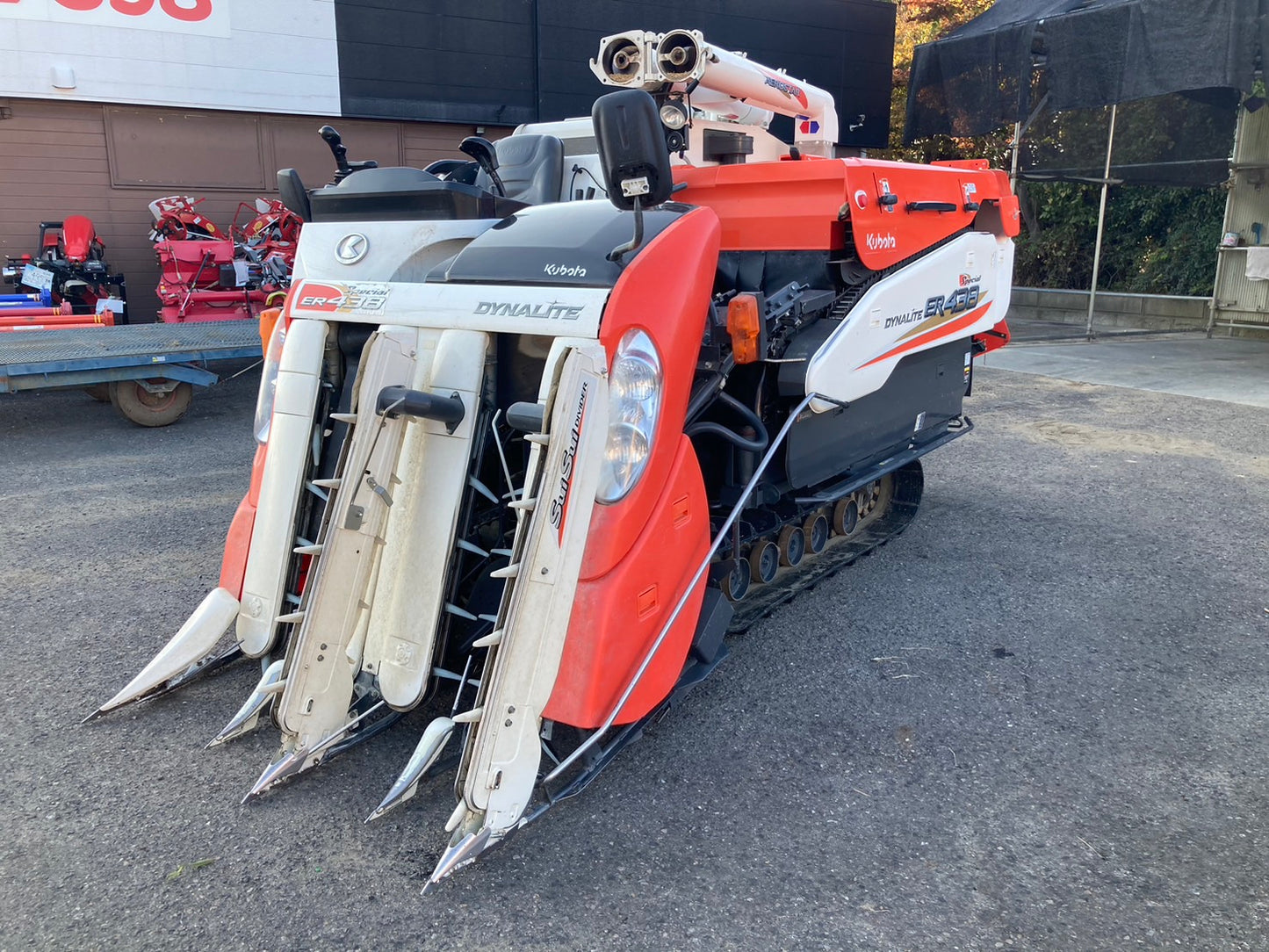 クボタ     中古     コンバイン     ４条     38馬力     386時間     ER438DXMW2