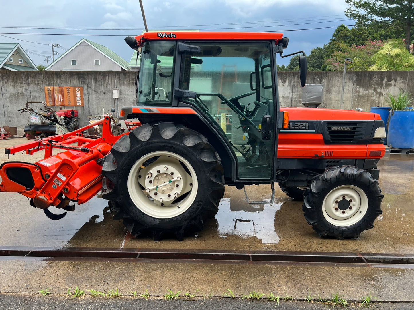 クボタ　中古　トラクタ＋ロータリ【942時間】＊GL321＋RL170G『茨城店　5728』