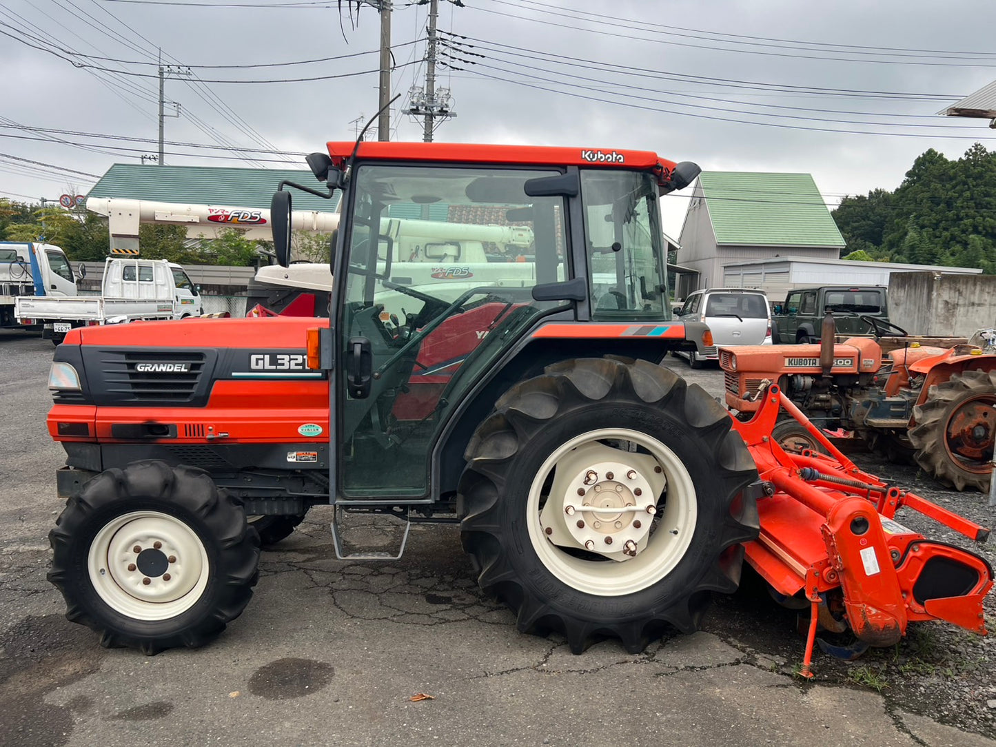 クボタ　中古　トラクタ＋ロータリ【942時間】＊GL321＋RL170G『茨城店　5728』