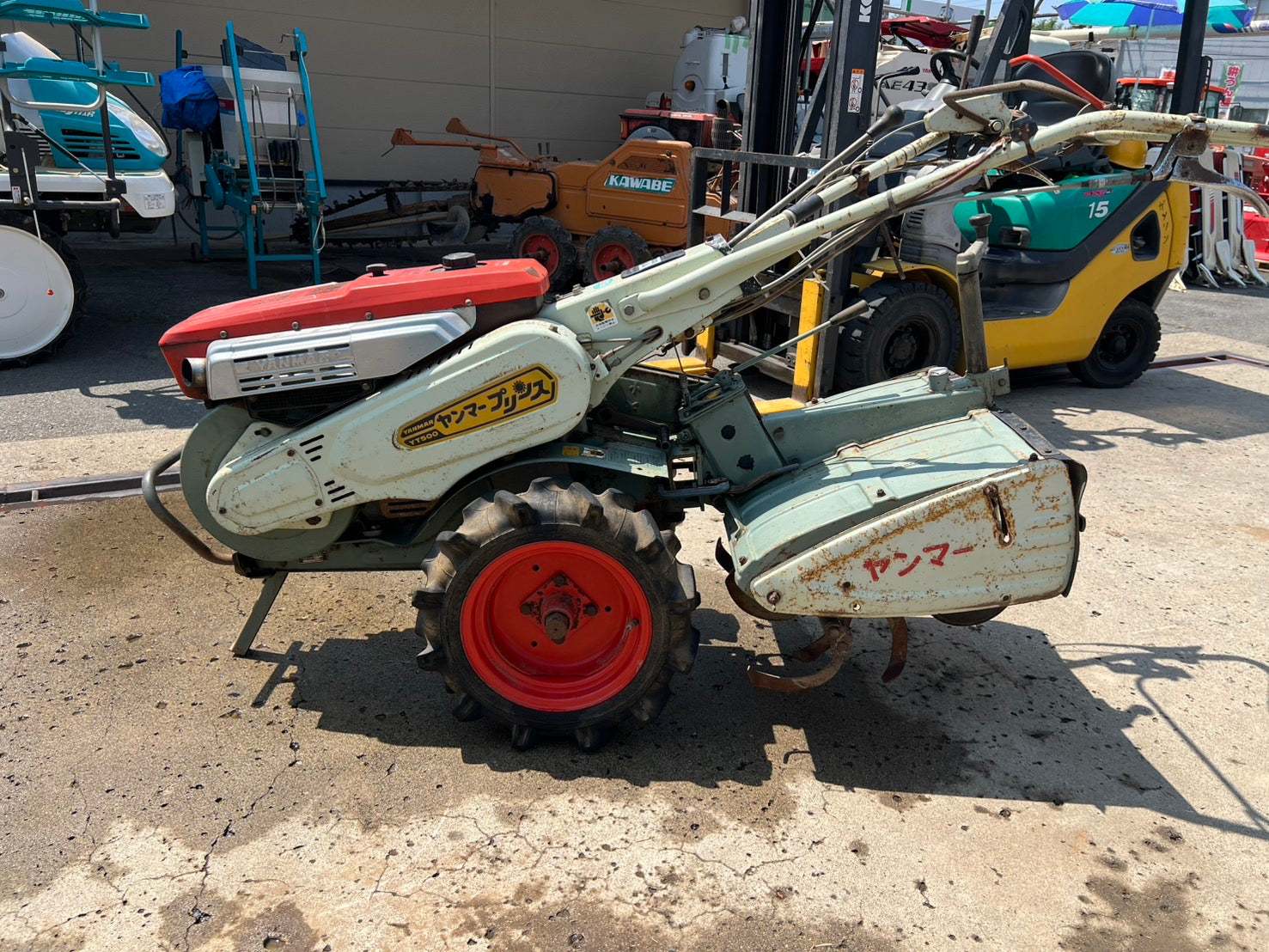 ヤンマー 中古 耕耘機 【ディゼルエンジン】＊YT500『茨城店