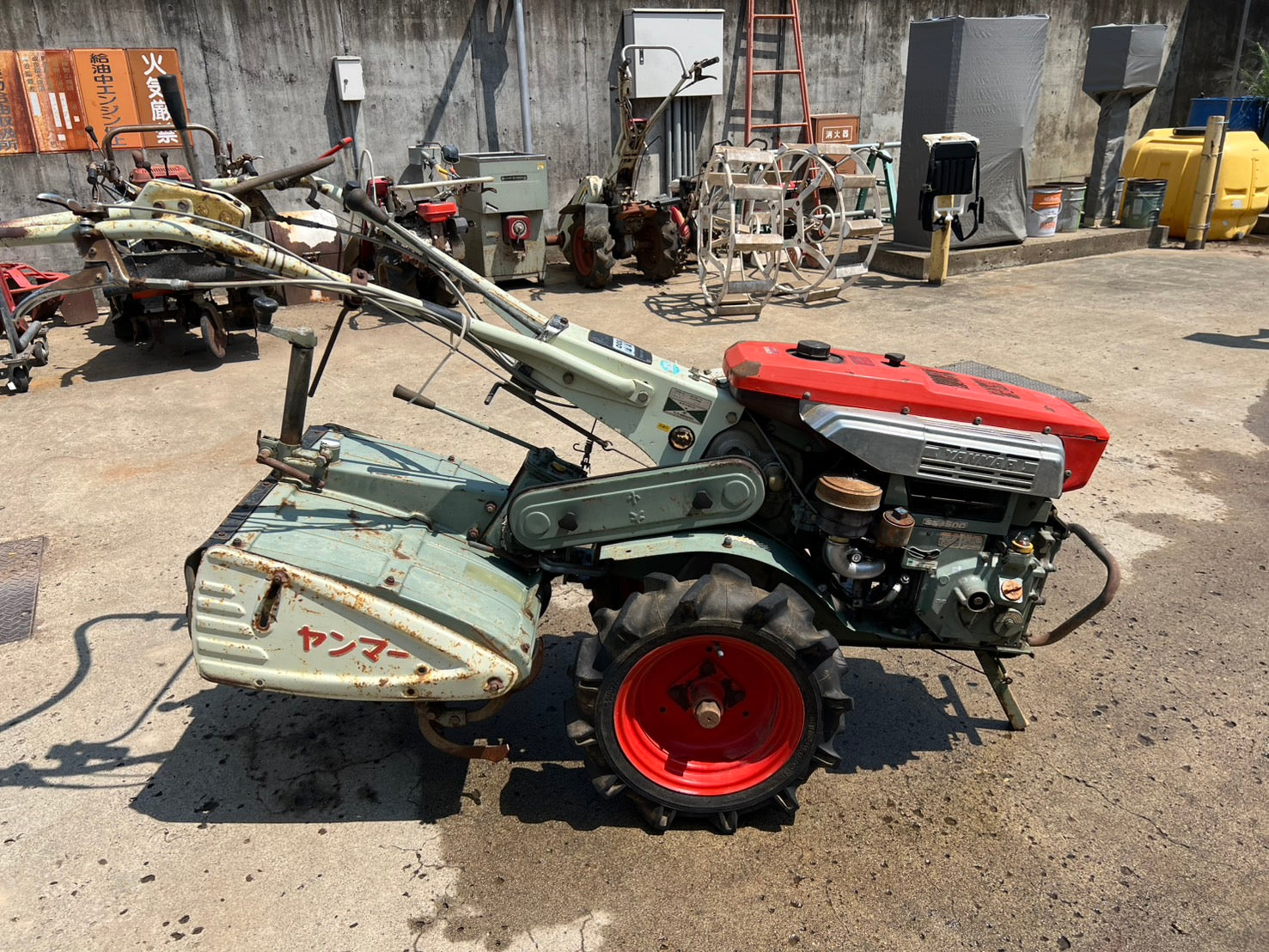 ヤンマー 中古 耕耘機 【ディゼルエンジン】＊YT500『茨城店 5735 