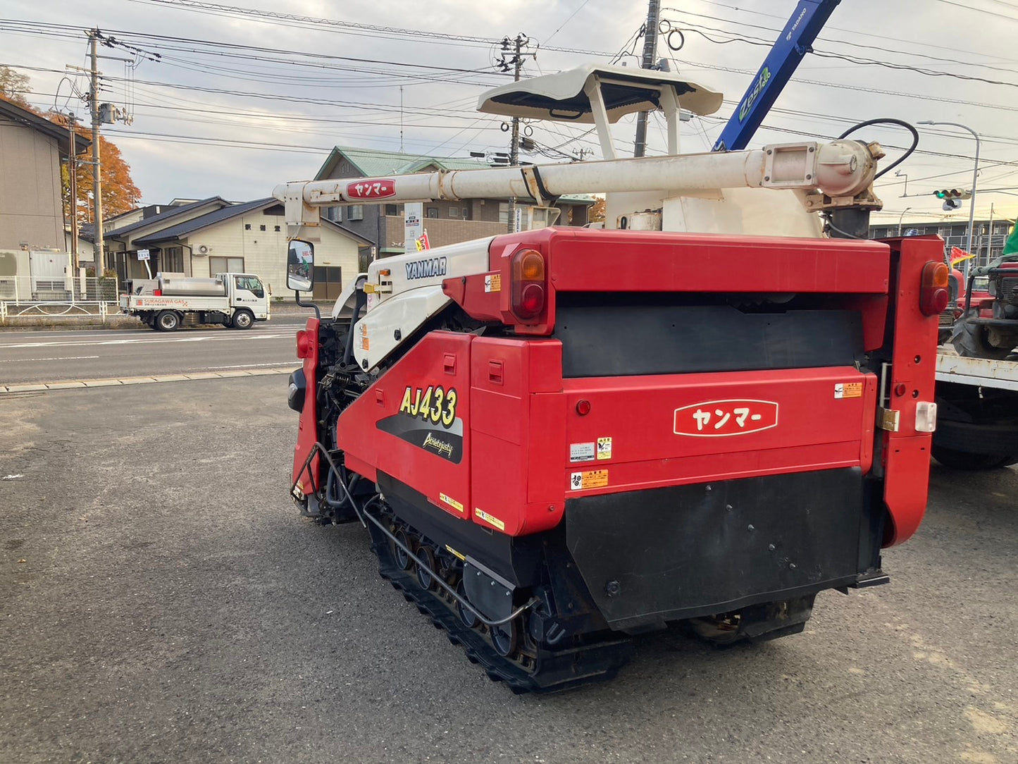 ヤンマー  中古  コンバイン   ４条   33馬力   AJ433