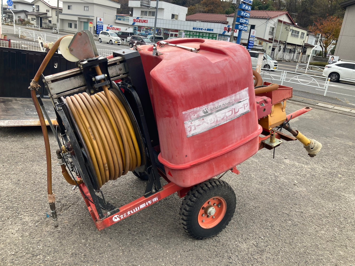 丸山  中古  動力噴霧機   けん引式   CSD-600NR