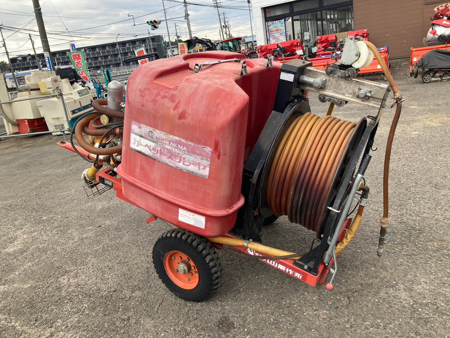 丸山  中古  動力噴霧機   けん引式   CSD-600NR