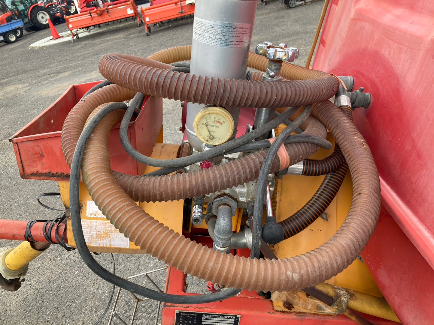 丸山  中古  動力噴霧機   けん引式   CSD-600NR