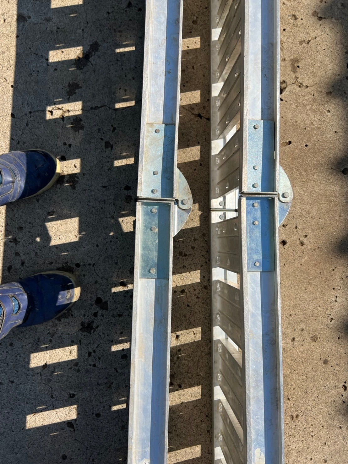 中古　アルミブリッジ【折りたたみ式】＊1800×300　200㎏『茨城店　5793』