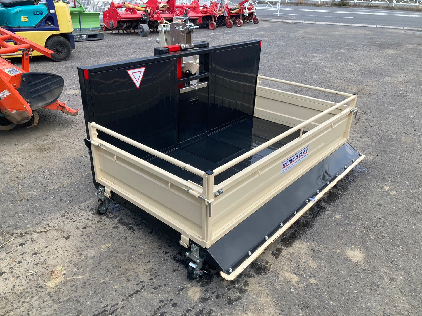 クマガイ   中古   整地キャリア   電動開閉    NA3R-1800