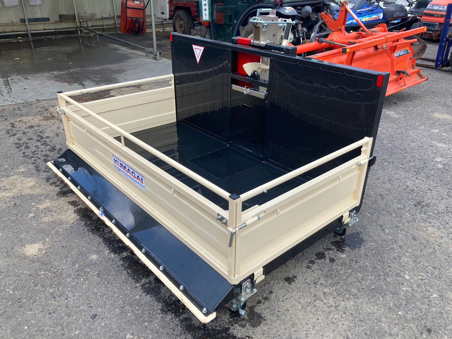 クマガイ   中古   整地キャリア   電動開閉    NA3R-1800