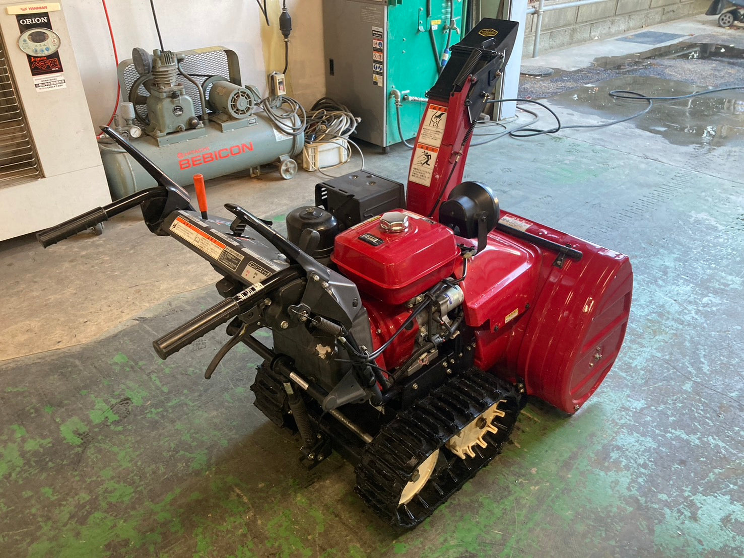 【中古】【動作OK】【店頭引取限定】HONDA　9馬力除雪機　HS970　165.000円（税込）6460 店頭引き取り限定商品・ホンダ・除雪機・HS980・9馬力・動作品・中古品