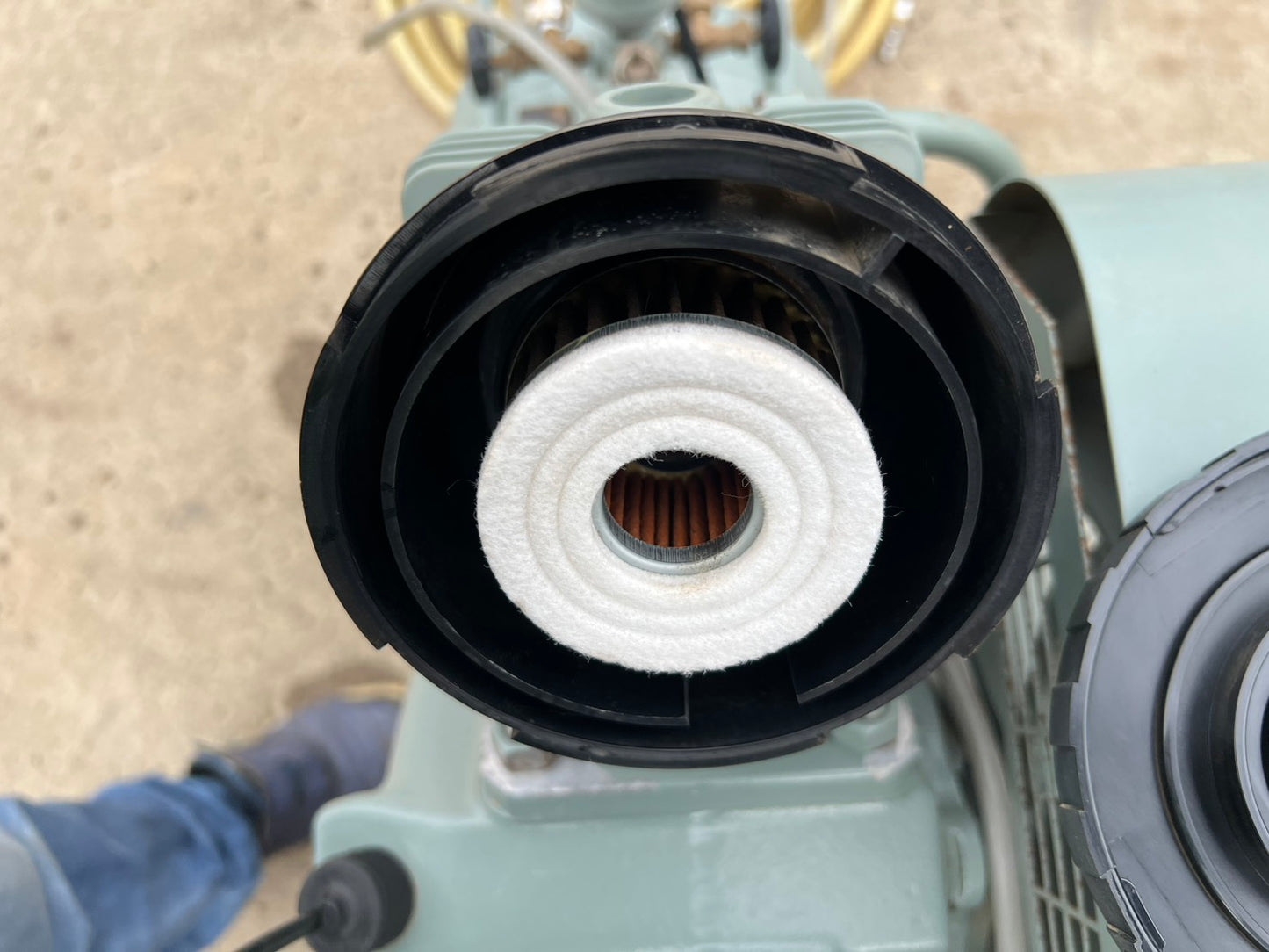 日立　中古　コンプレッサー【3馬力】＊2.2P-9.5VA5　50㎐『茨城店　5855』