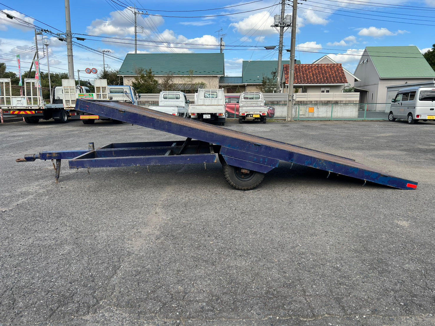 中古 コンバイントレーラー【ダブルタイヤ】＊4010×1670『茨城店5856