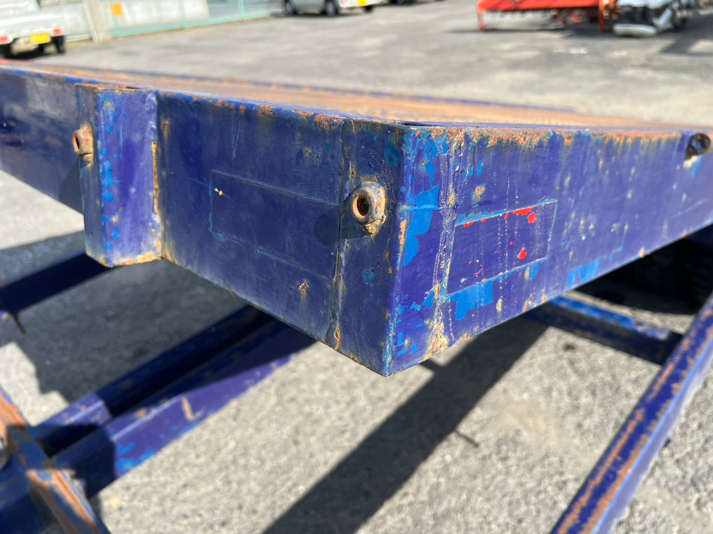 中古　コンバイントレーラー【ダブルタイヤ】＊4010×1670『茨城店5856』