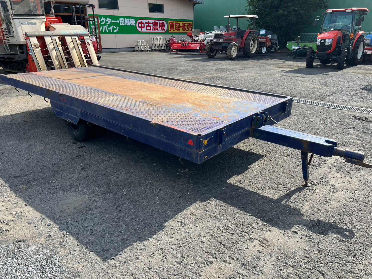 中古 コンバイントレーラー【ダブルタイヤ】＊4010×1670『茨城店5856