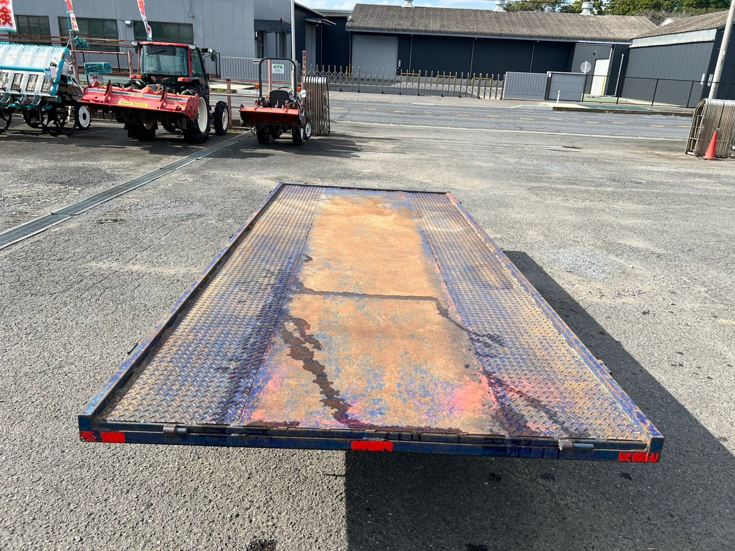 中古　コンバイントレーラー【ダブルタイヤ】＊4010×1670『茨城店5856』