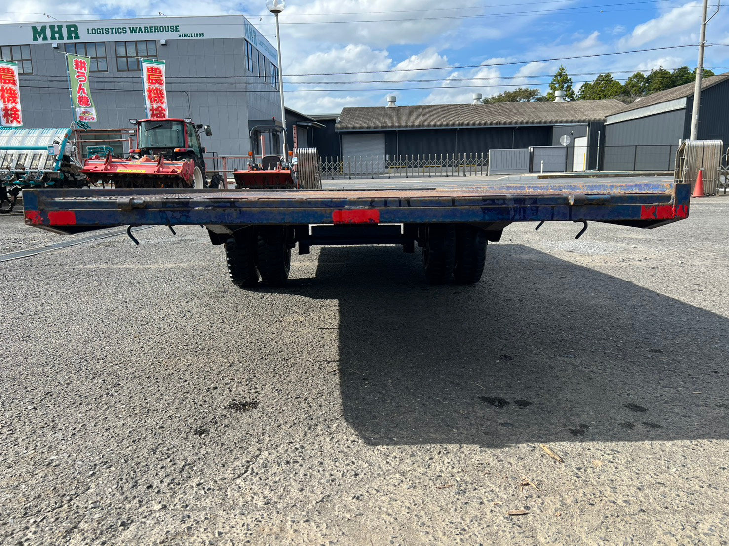 コンバイン トレーラー 中古 コンバイントレーラー【ダブルタイヤ】＊4010×1670『茨城店5856