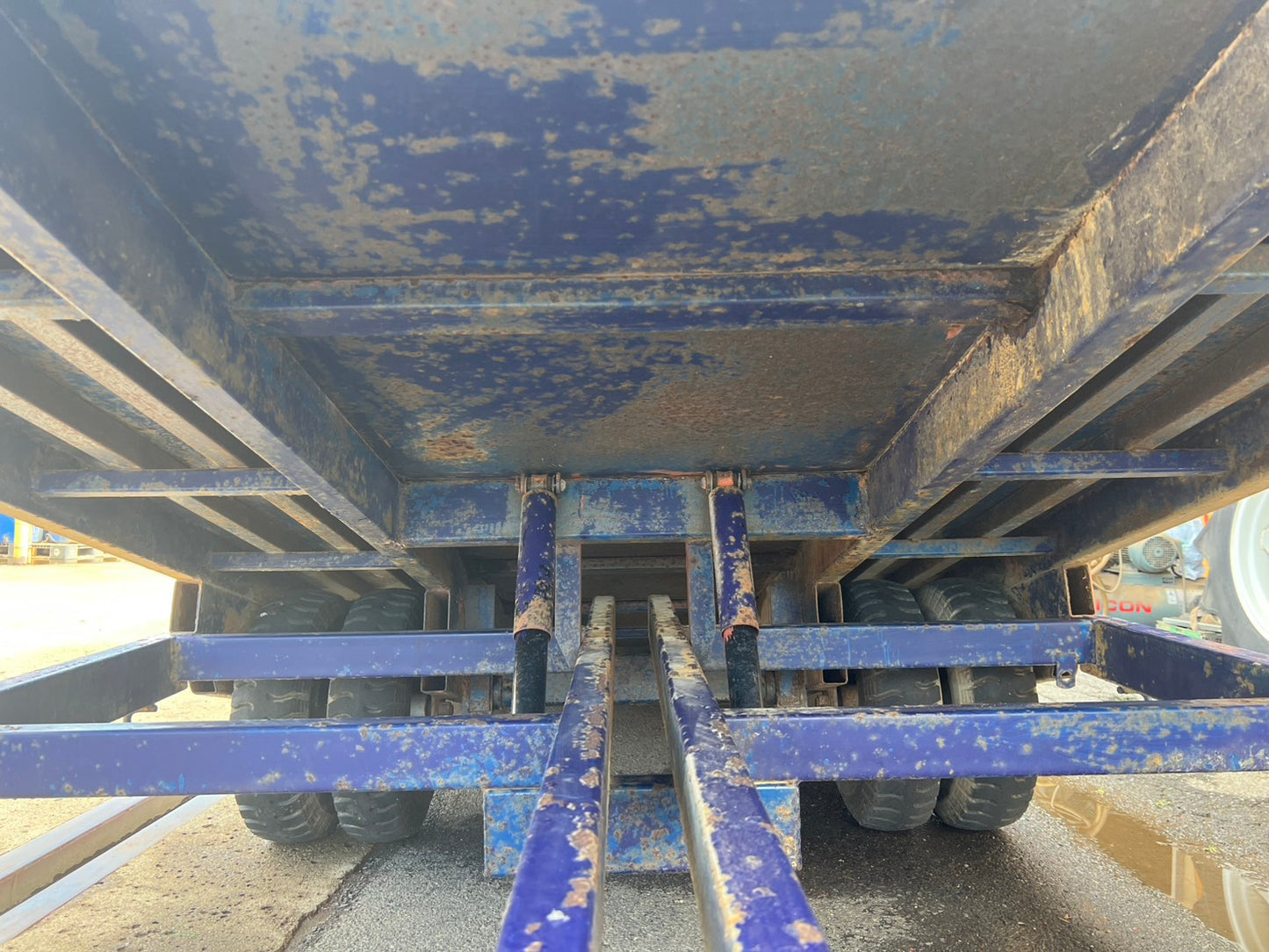 中古　コンバイントレーラー【ダブルタイヤ】＊4010×1670『茨城店5856』