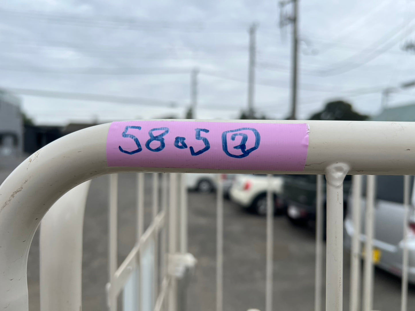 YAMATO　中古　コンビテナー【歪み・キャスター１箇所不良】＊790×1080×1435『茨城店　5805②』