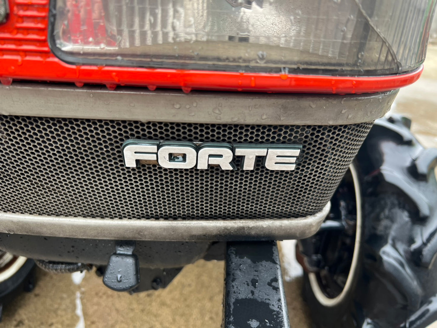 ヤンマー　中古　トラクタ＋ロータリ【左前輪オイル滲み】＊F-5＋RSA1203『茨城店　5858』