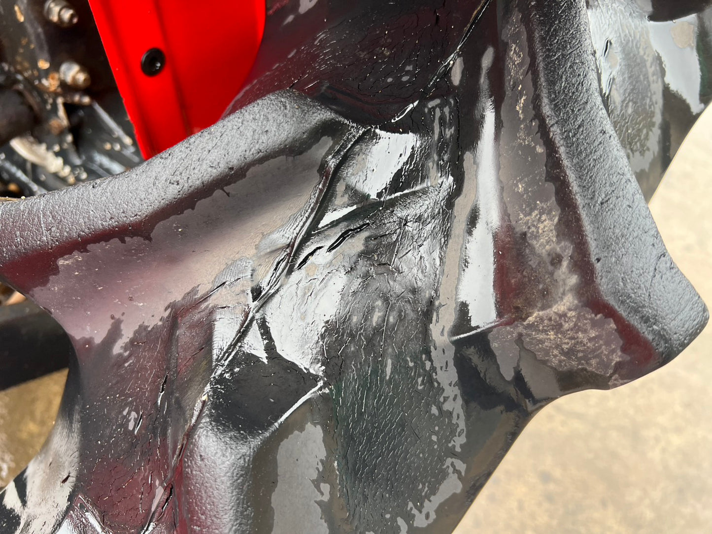 ヤンマー　中古　トラクタ＋ロータリ【左前輪オイル滲み】＊F-5＋RSA1203『茨城店　5858』