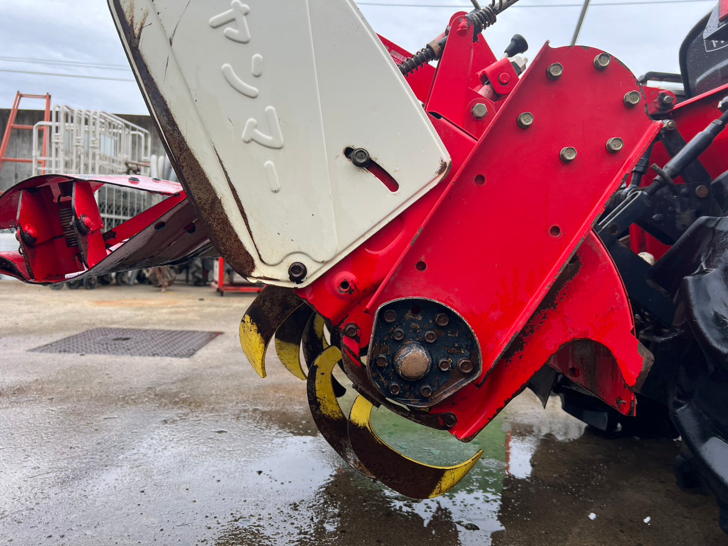 ヤンマー　中古　トラクタ＋ロータリ【左前輪オイル滲み】＊F-5＋RSA1203『茨城店　5858』