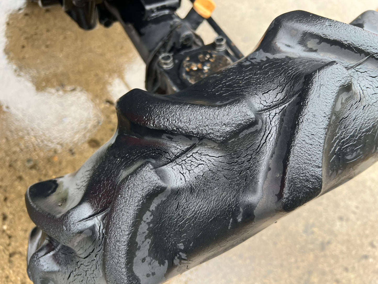 ヤンマー　中古　トラクタ＋ロータリ【左前輪オイル滲み】＊F-5＋RSA1203『茨城店　5858』