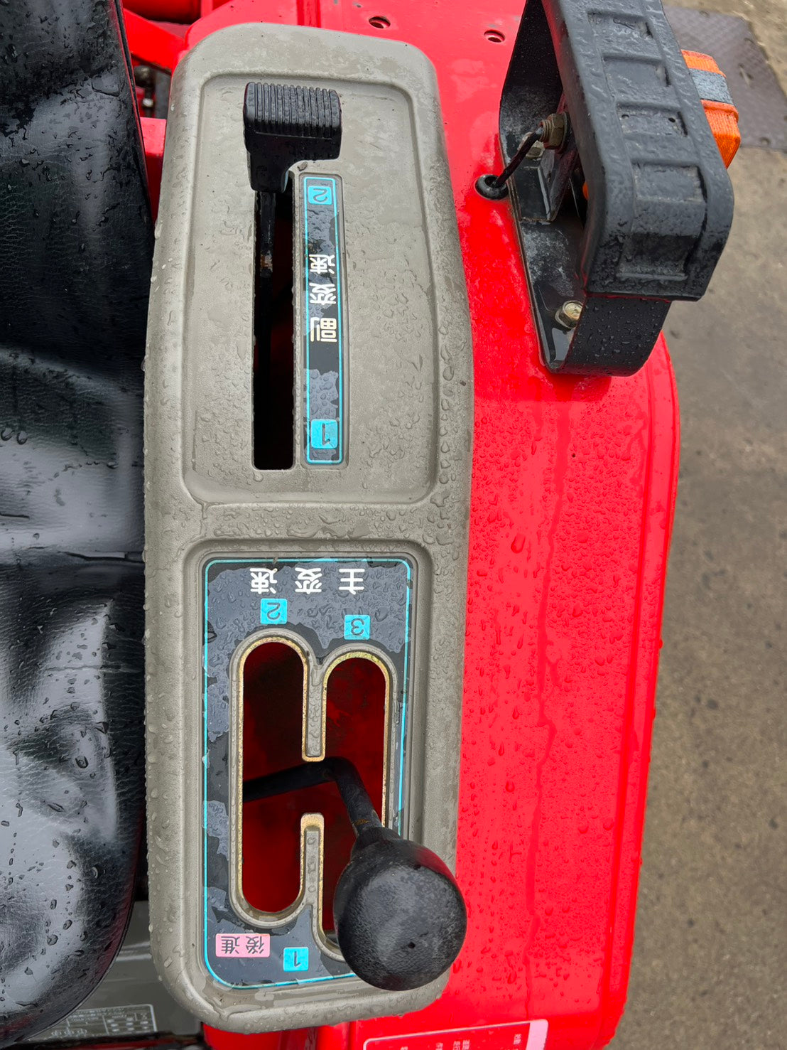 ヤンマー　中古　トラクタ＋ロータリ【左前輪オイル滲み】＊F-5＋RSA1203『茨城店　5858』