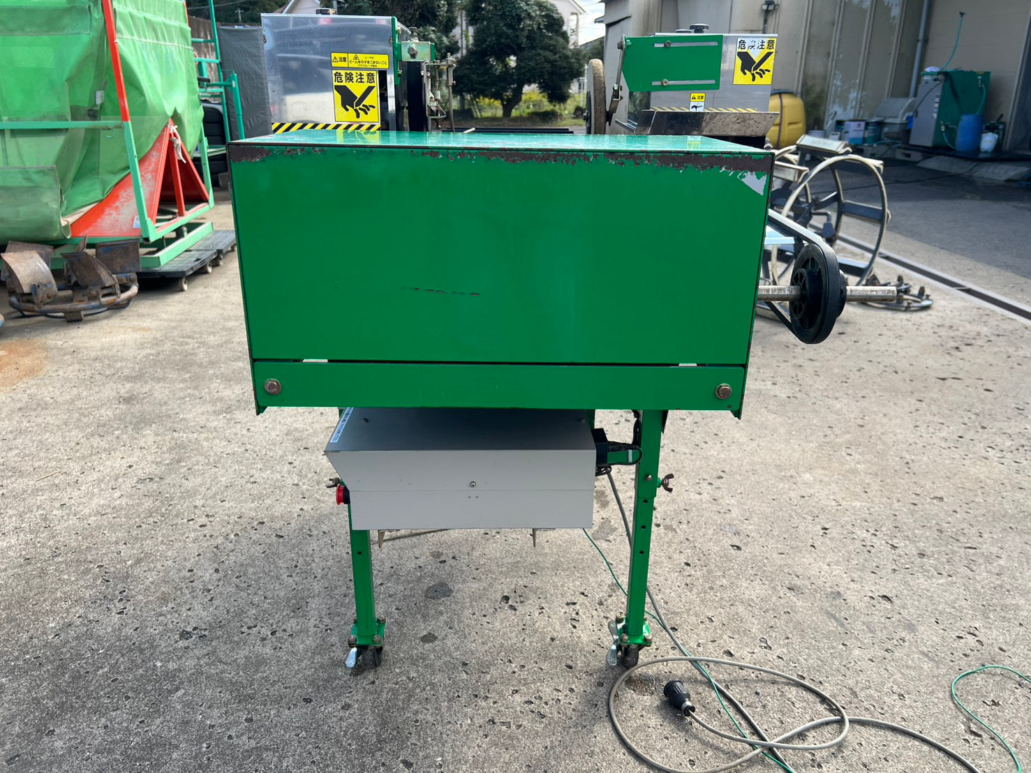 マツモト 中古 長ネギ根葉切機【100V 50㎐】*SKM型『茨城店 5825 マツモト 中古 長ネギ根葉切機【100V 50㎐】*SKM型『茨城店 5825
