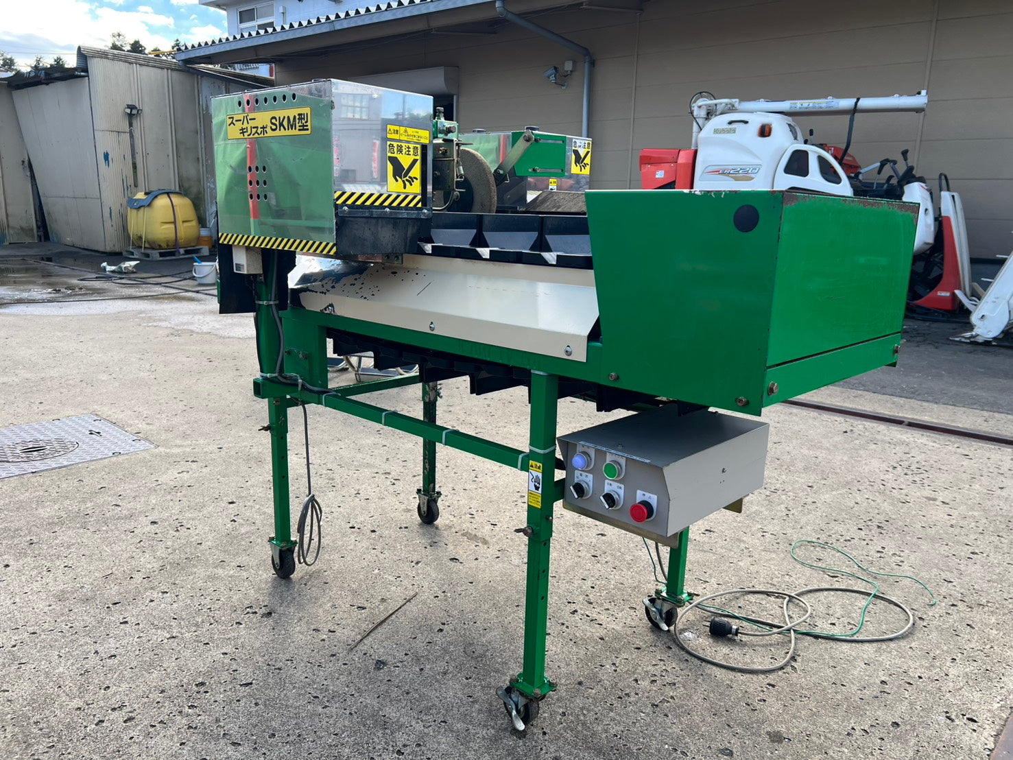 マツモト 中古 長ネギ根葉切機【100V 50㎐】＊SKM型『茨城店 5825