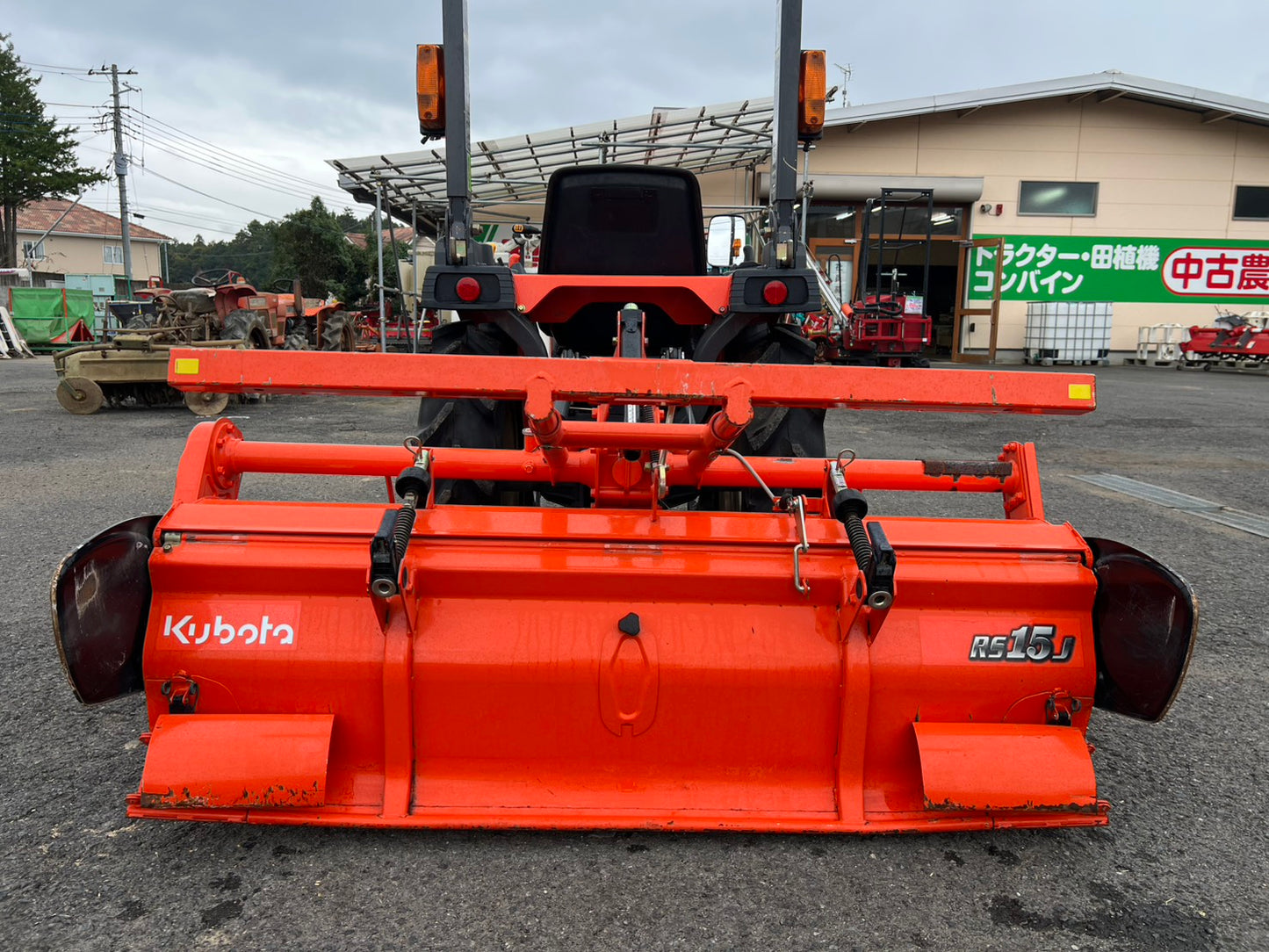 クボタ　中古　トラクタ＋ロータリ＊JB18BSMA-RF4＋RS15J『茨城店　5915』