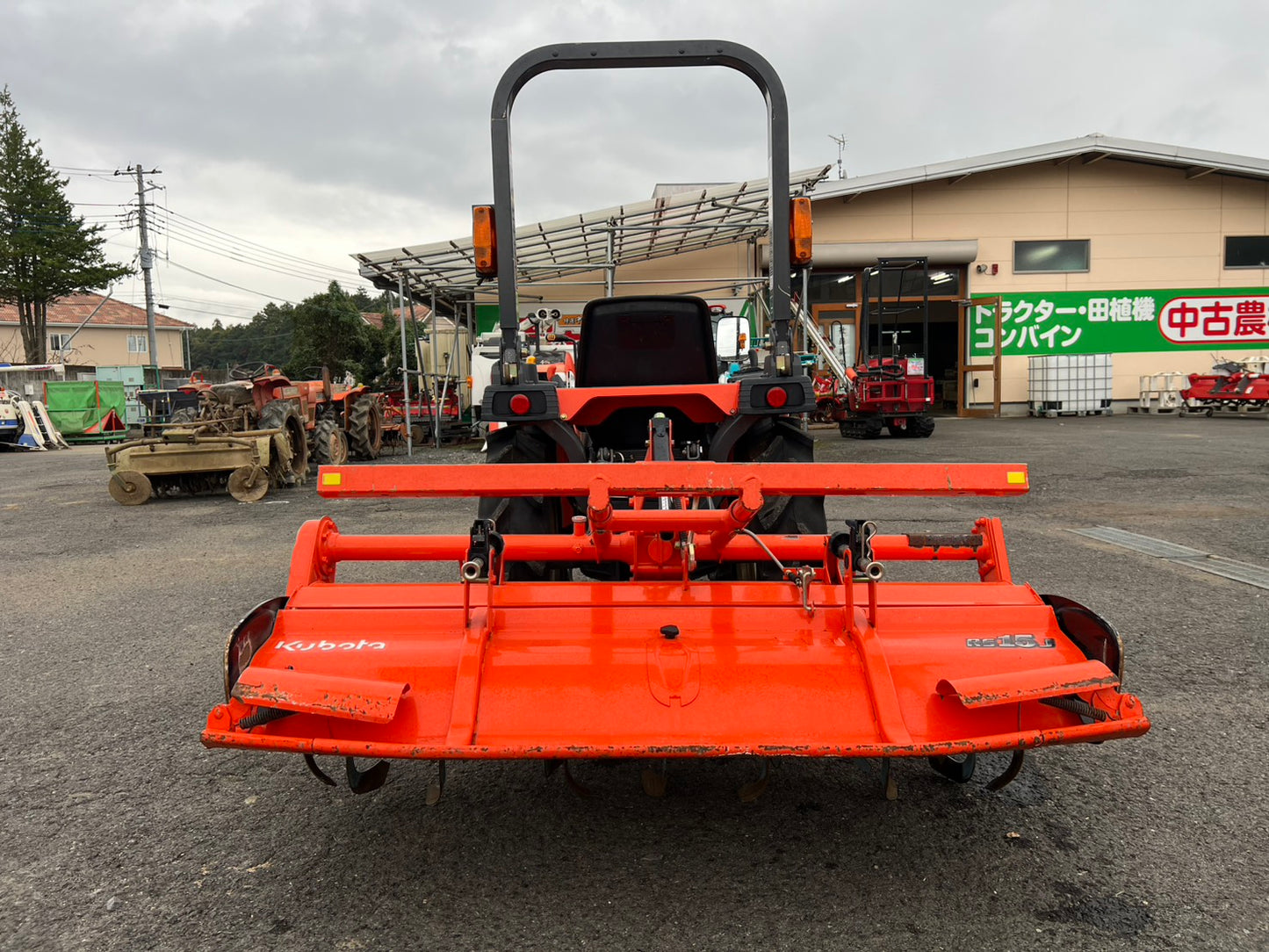 クボタ　中古　トラクタ＋ロータリ＊JB18BSMA-RF4＋RS15J『茨城店　5915』