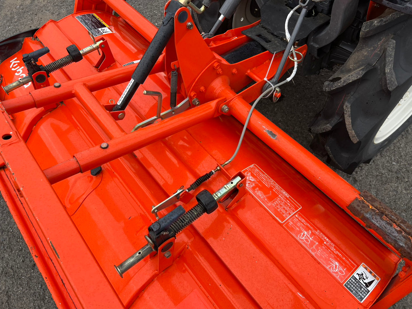 クボタ　中古　トラクタ＋ロータリ＊JB18BSMA-RF4＋RS15J『茨城店　5915』