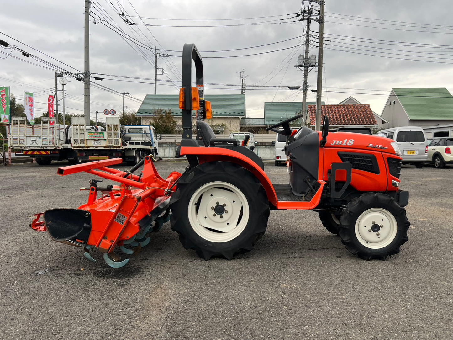 クボタ　中古　トラクタ＋ロータリ＊JB18BSMA-RF4＋RS15J『茨城店　5915』