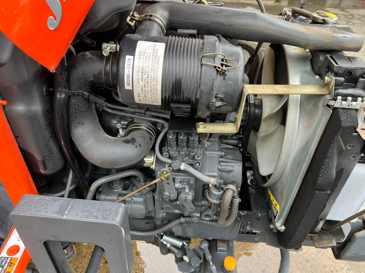 クボタ　中古　トラクタ＋ロータリ＊JB18BSMA-RF4＋RS15J『茨城店　5915』