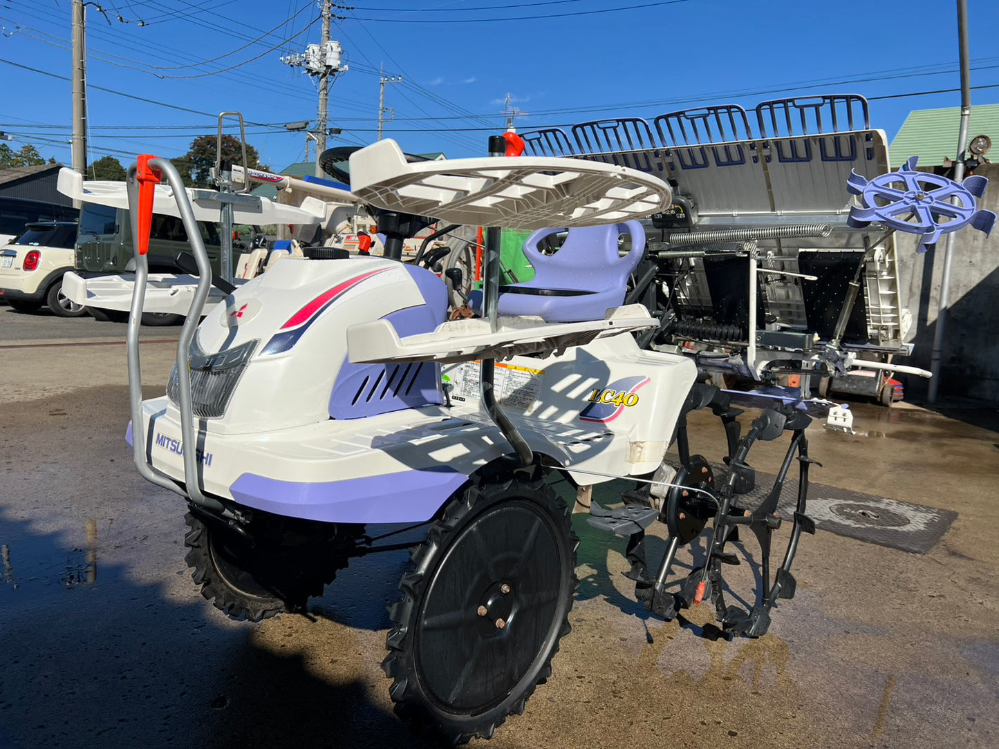 三菱（クボタ）中古　田植機【クランク植付けタイプ】＊LC40-D『茨城店　5951』