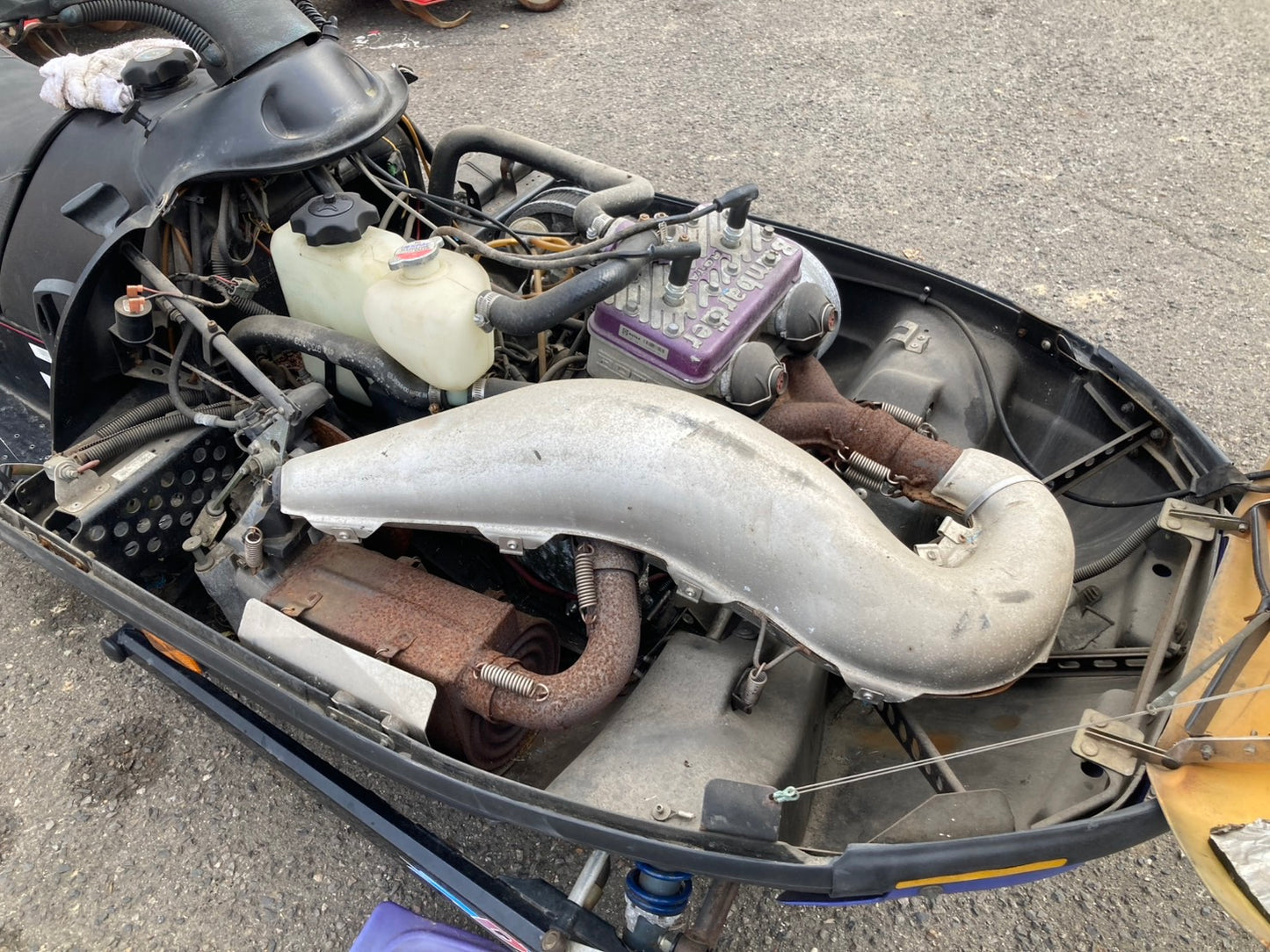 【ジャンク品】スキードゥー    中古    スノーモービル    ROTAX670