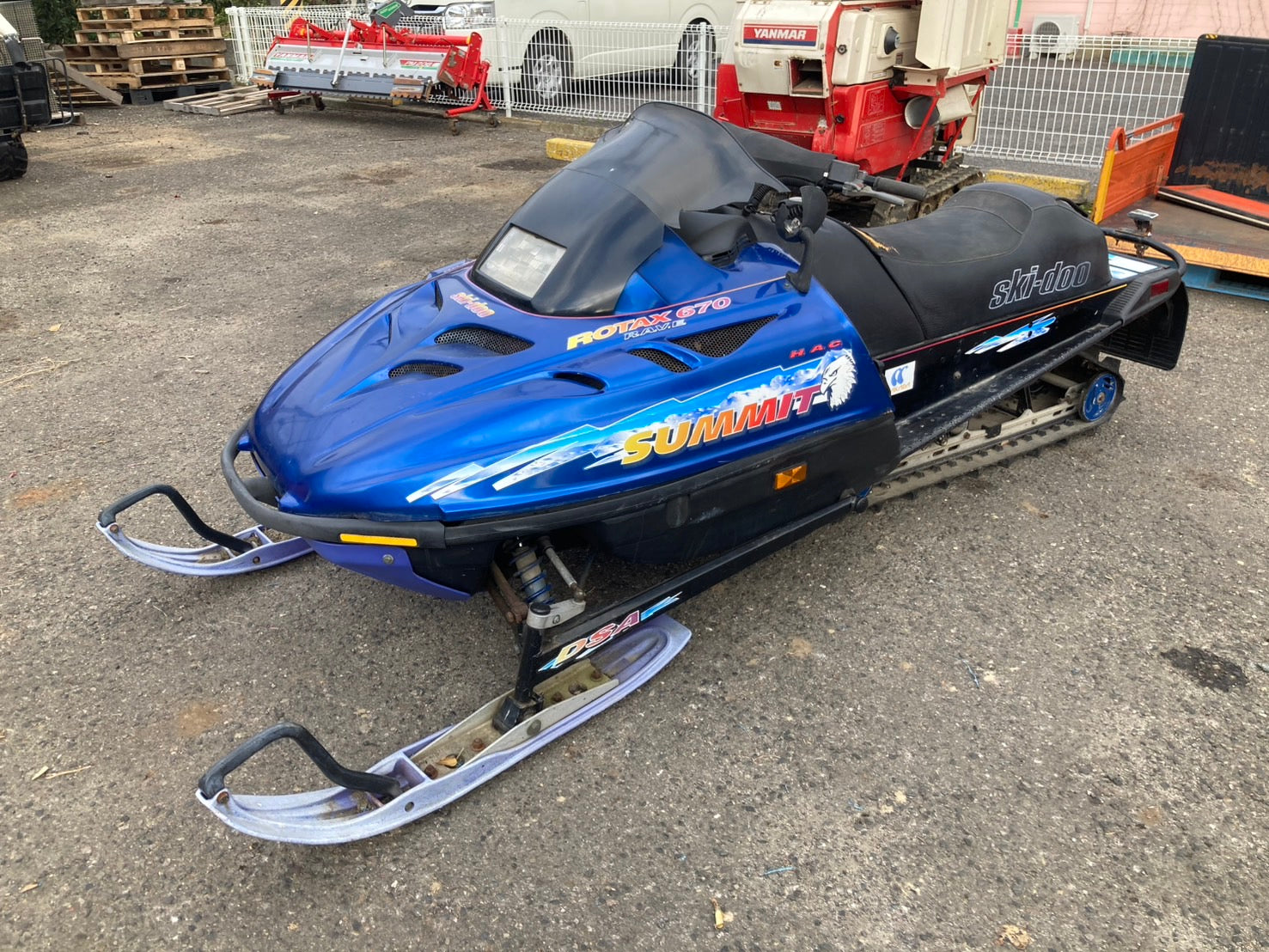 スノーモービル　　ジャンク 中古スノーモービル POWER WING ネットショップ