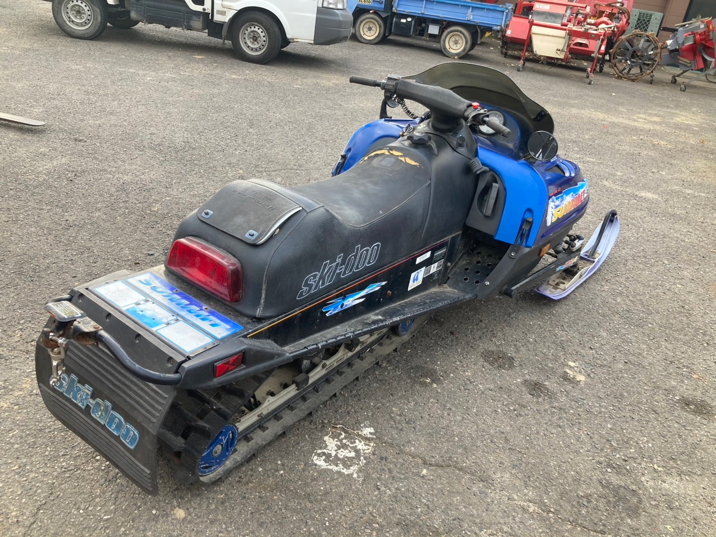 【ジャンク品】スキードゥー    中古    スノーモービル    ROTAX670