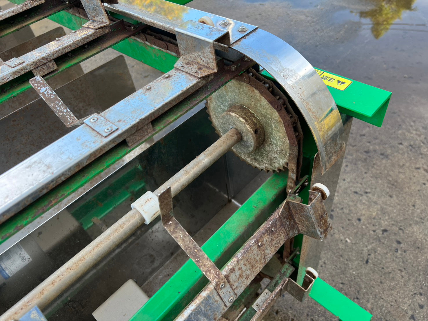 中古杵第ニ弾 マツモト製 中古 ねぎ選別機【希少商品のためご連絡はお早めに】＊MN