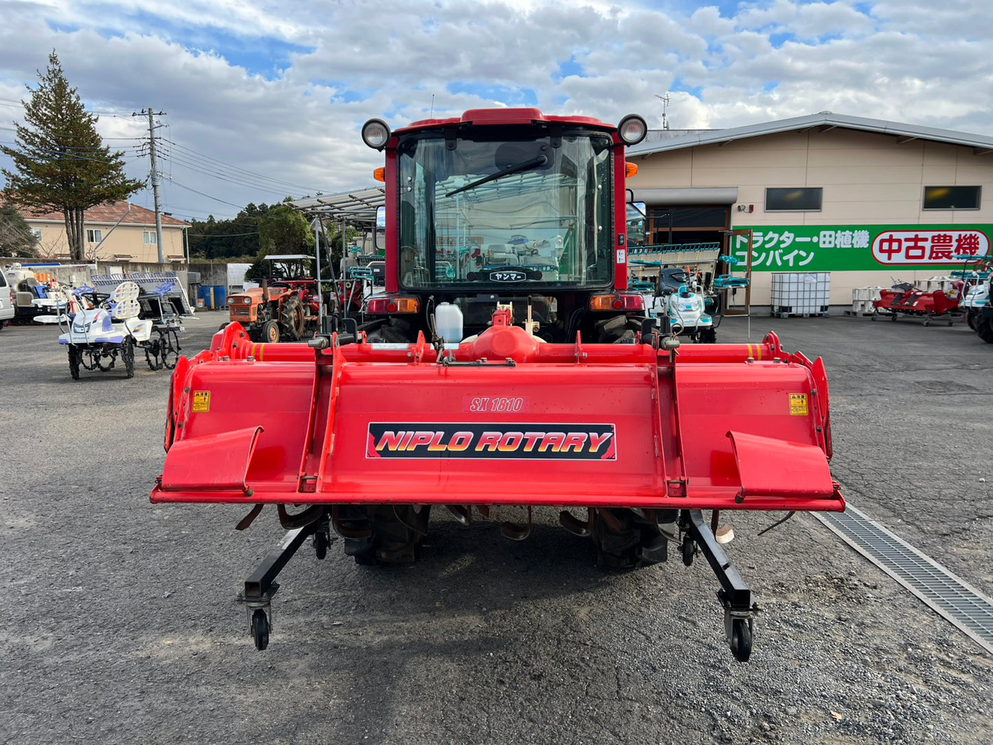 ヤンマー　中古　トラクタ＋ロータリ【30馬力　HI-SPEED】＊EF330VJQ＋SX1810『茨城店　5957』
