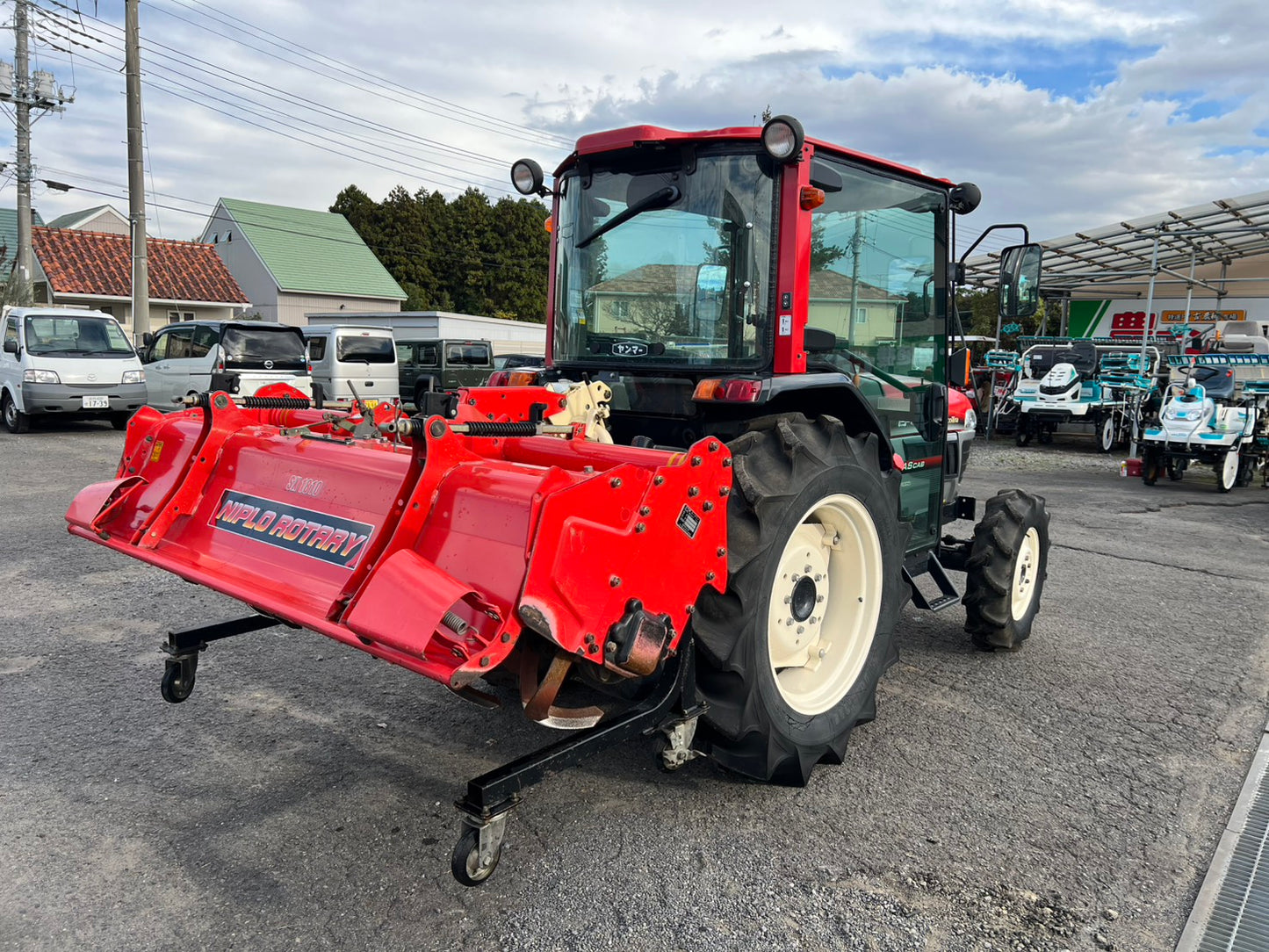 ヤンマー　中古　トラクタ＋ロータリ【30馬力　HI-SPEED】＊EF330VJQ＋SX1810『茨城店　5957』