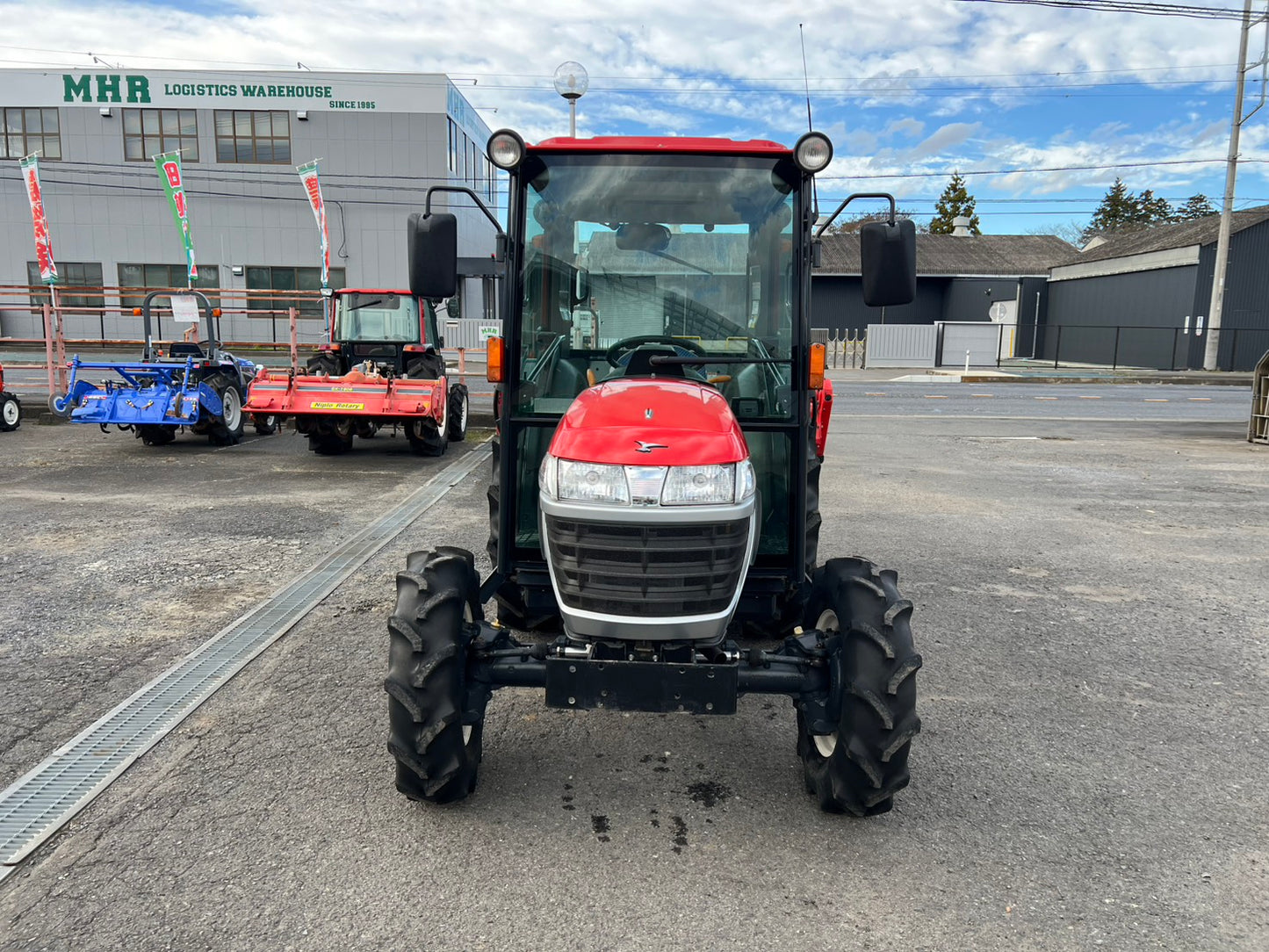 ヤンマー　中古　トラクタ＋ロータリ【30馬力　HI-SPEED】＊EF330VJQ＋SX1810『茨城店　5957』