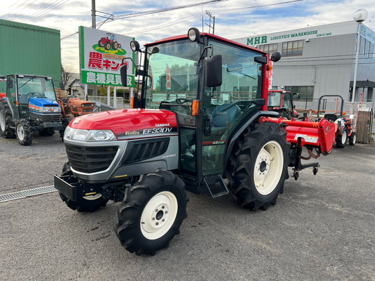 ヤンマー　中古　トラクタ＋ロータリ【30馬力　HI-SPEED】＊EF330VJQ＋SX1810『茨城店　5957』