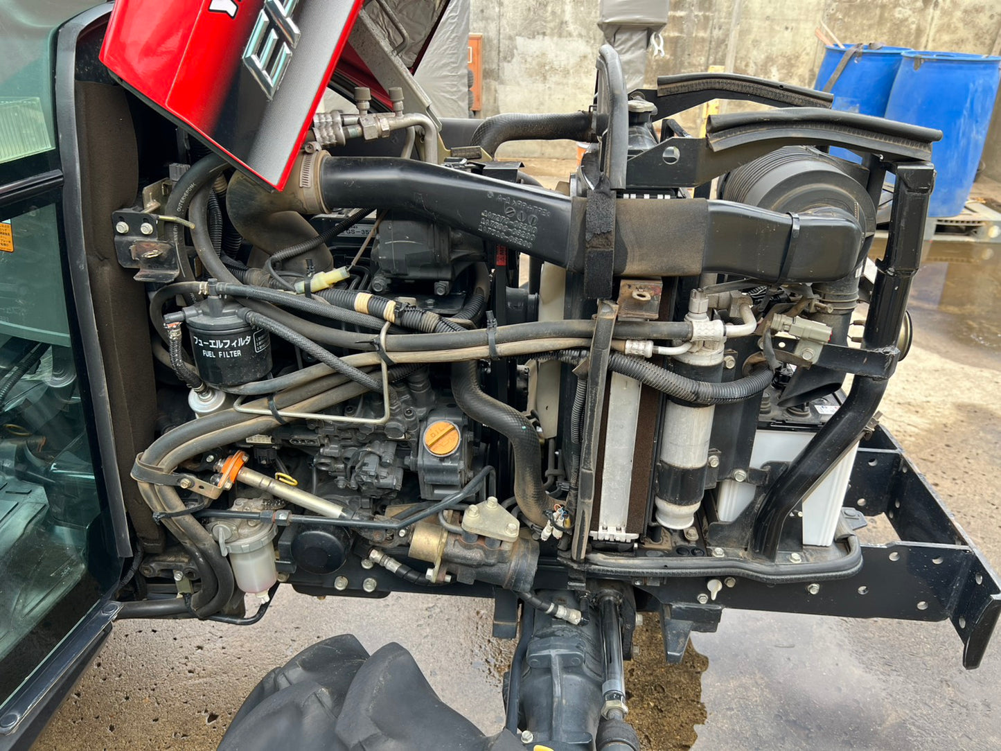 ヤンマー　中古　トラクタ＋ロータリ【30馬力　HI-SPEED】＊EF330VJQ＋SX1810『茨城店　5957』