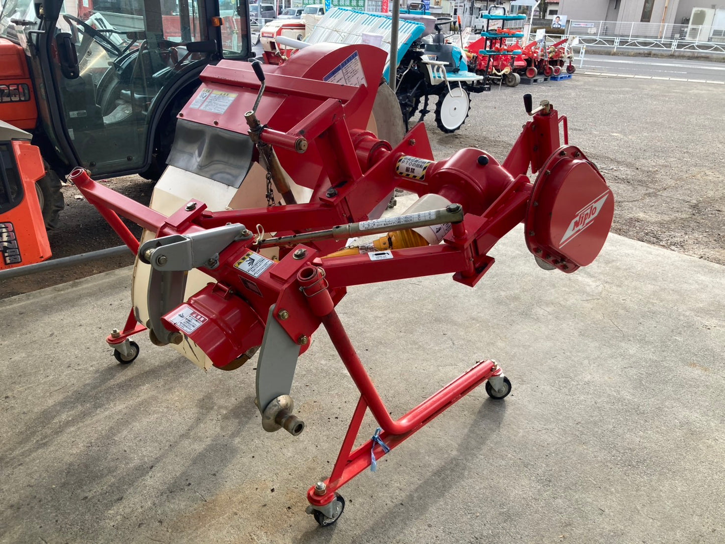 ニプロ   中古    畦塗機    AZ-350