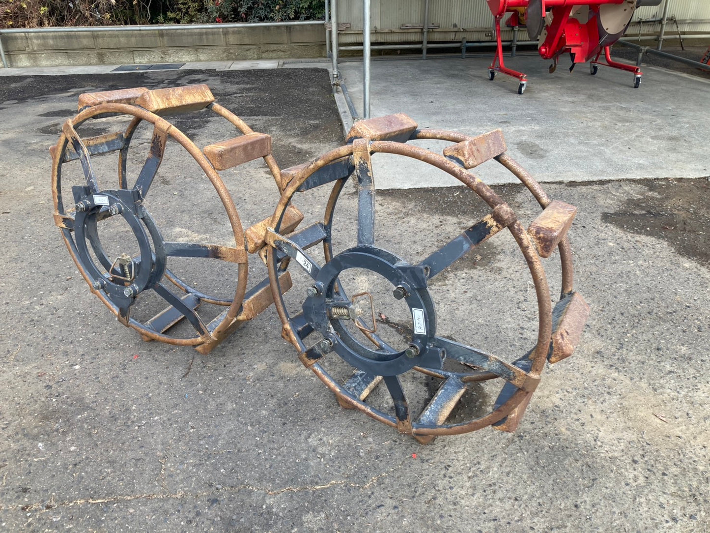 メーカー不明   中古   カゴ車輪   8-24