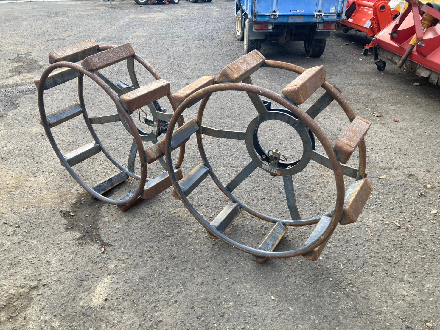 メーカー不明 中古 カゴ車輪 8-24 – 農キング