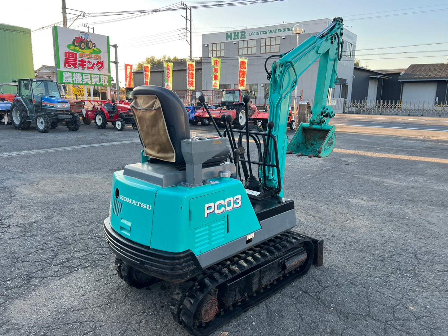 コマツ　中古　油圧ショベル＊PC03-1『茨城店　5974』