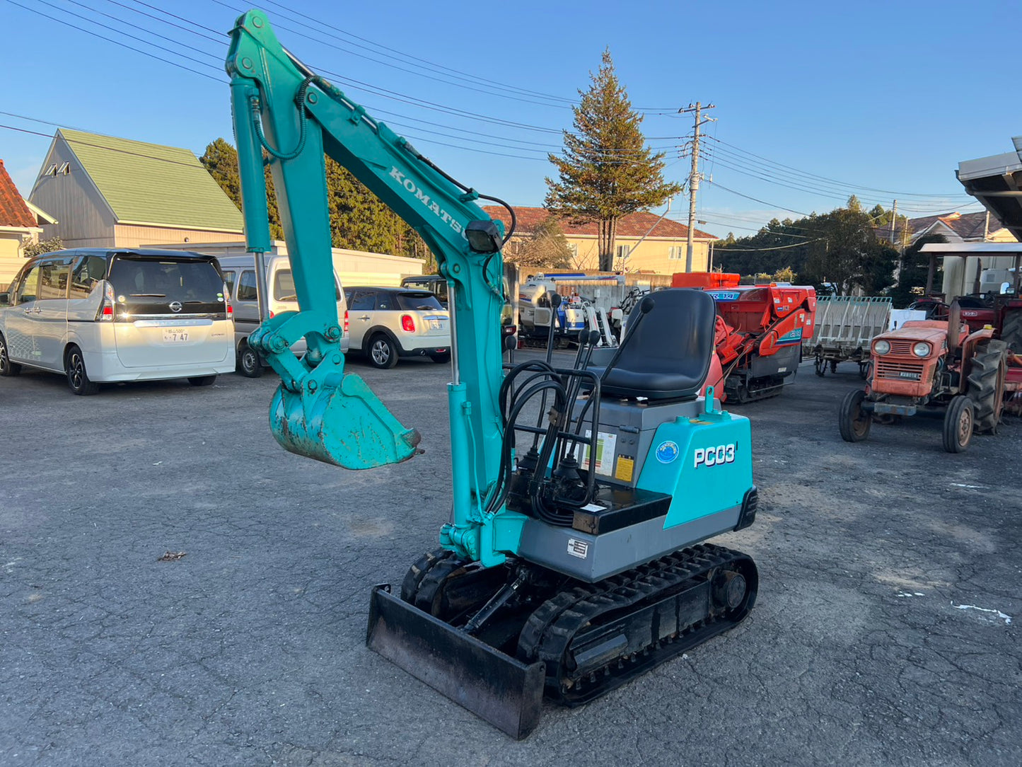 コマツ　中古　油圧ショベル＊PC03-1『茨城店　5974』